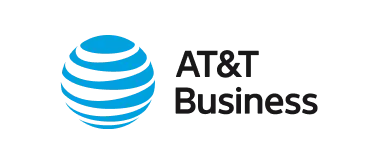AT&T Business logo – Telecommunications and business solutions partner