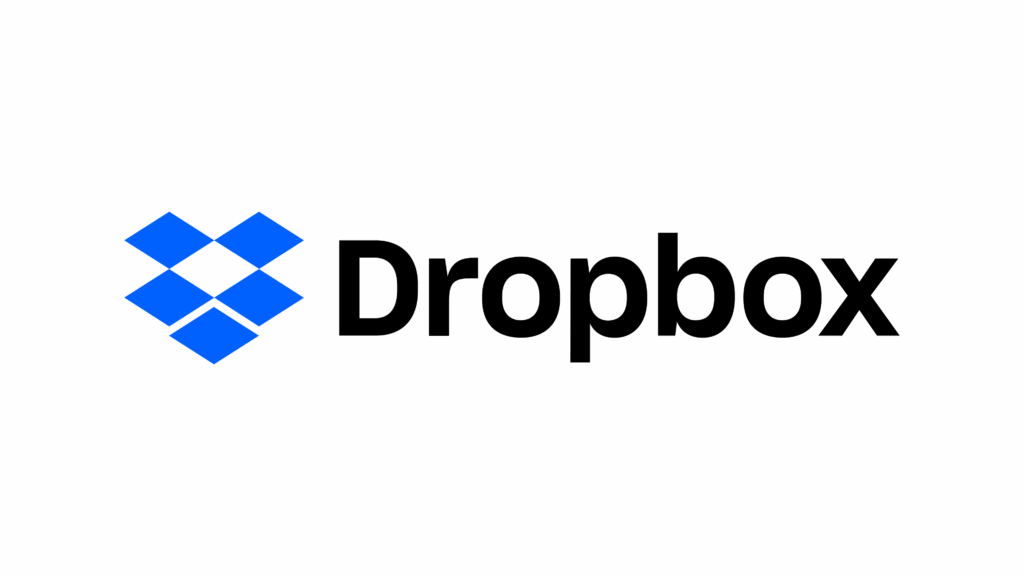 Dropbox logo – Cloud storage and file sharing partner