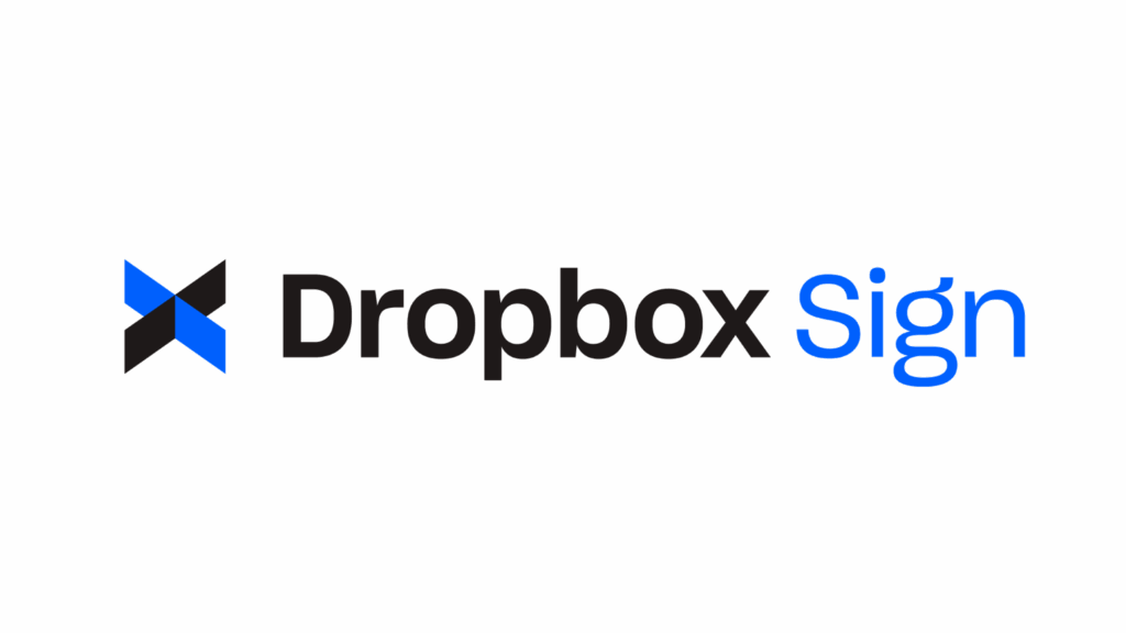 Dropbox Sign logo – Electronic signature and document workflow partner